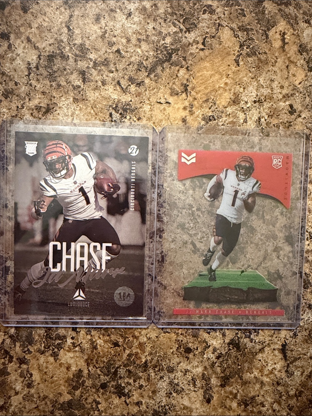 Ja’Marr Chase Football Rookie Trading Cards